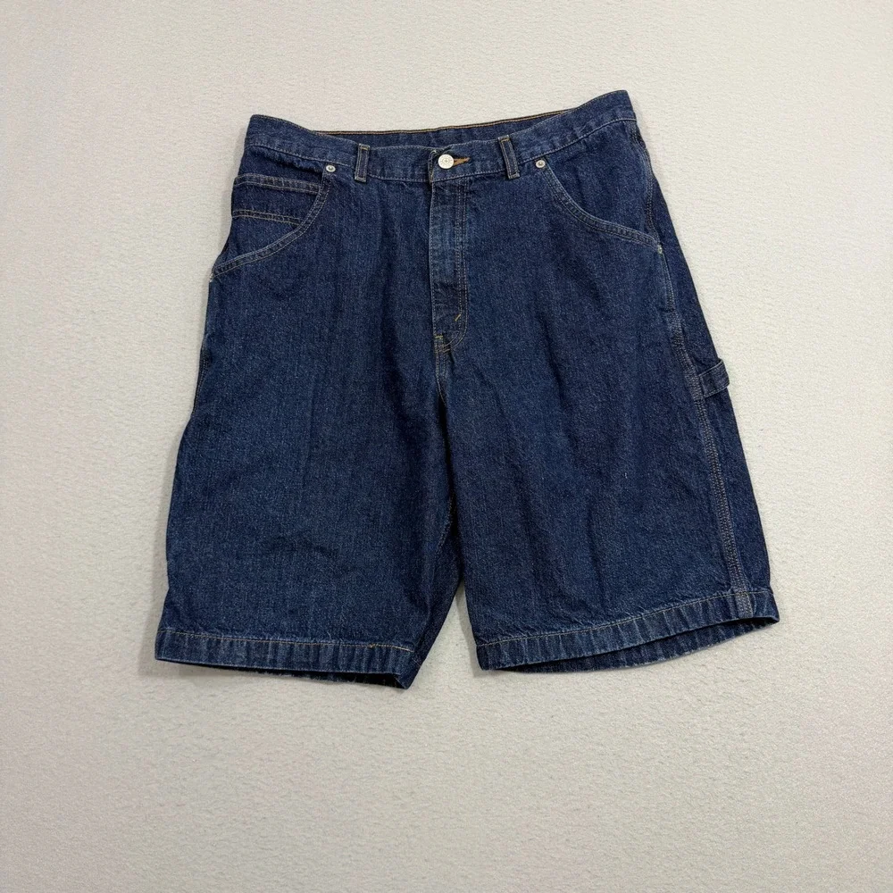 Vintage Faded Glory Jean Shorts 32 Blue 10